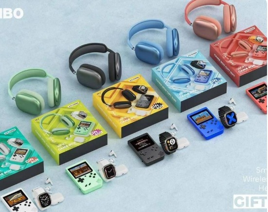 Miniatura 3 de COMBO RELOJ+AUDIFONOS+BALACA+GAME BOYK13